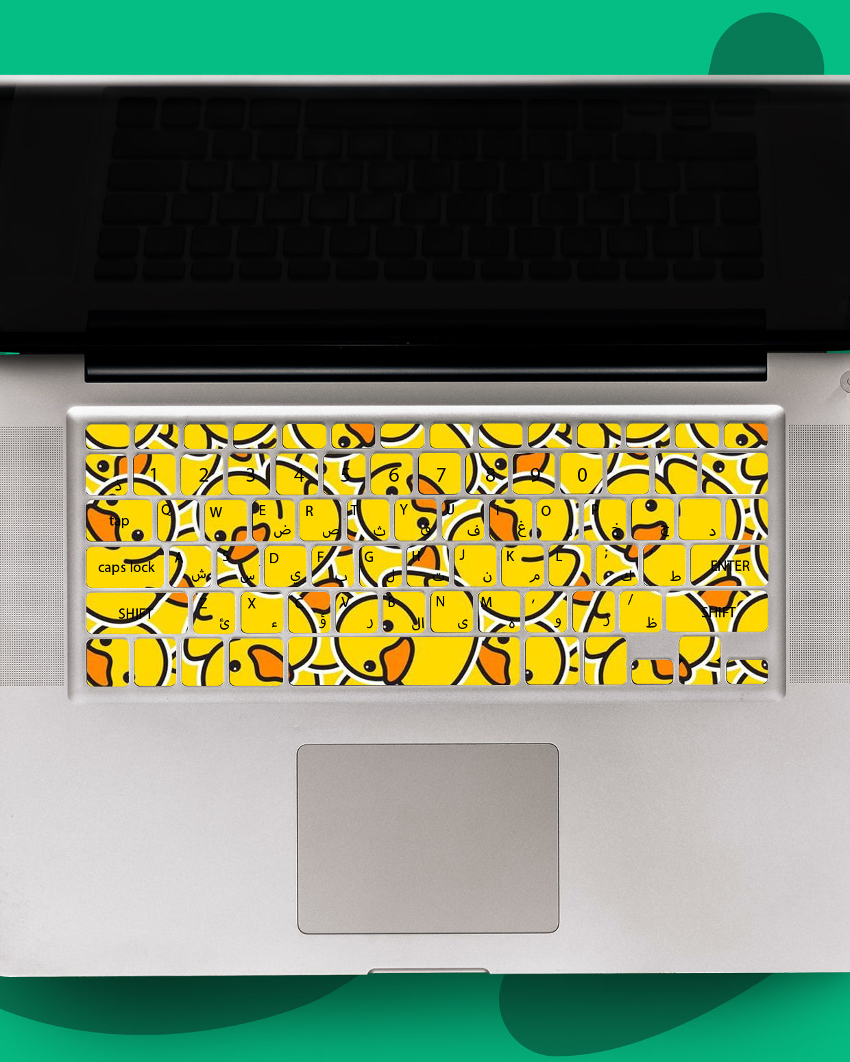 Ducks Pattern Laptop Keyboard Sticker