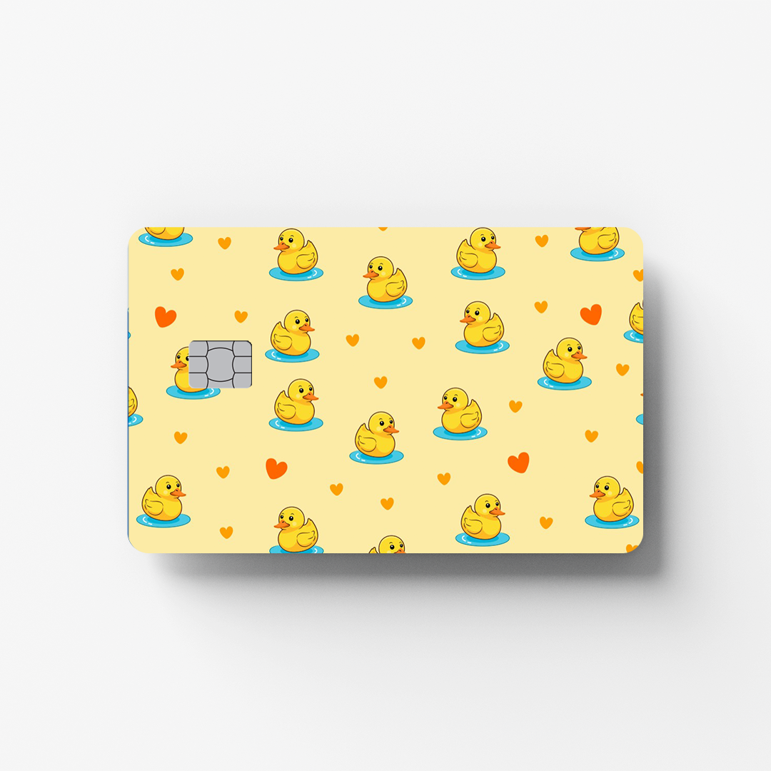 Ducks Credit Card Sticker