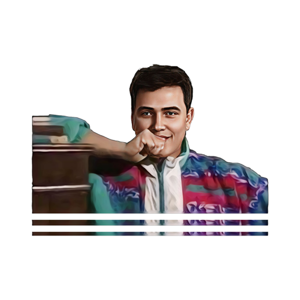 ES-8areb gedan Sticker