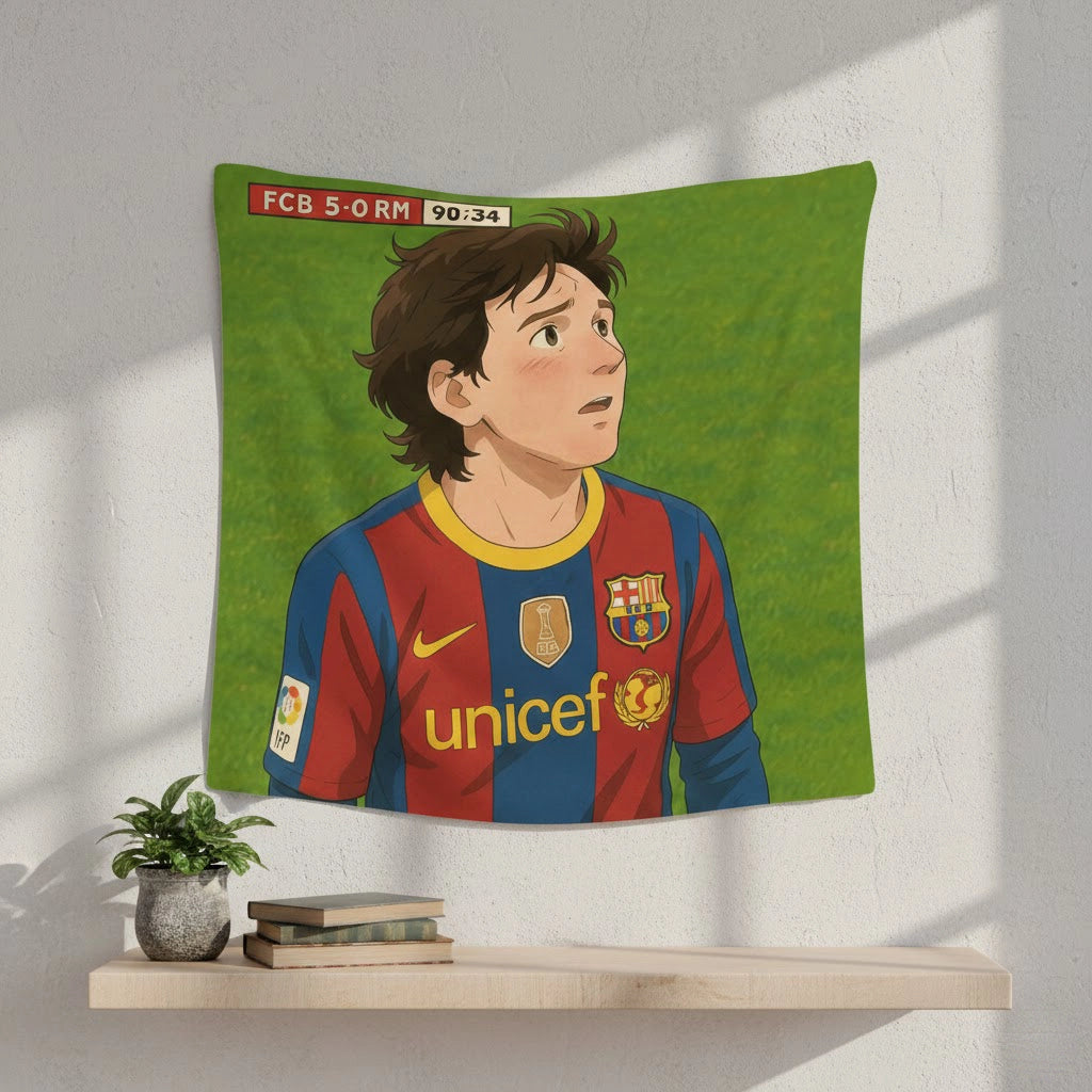 Messi Tapestry