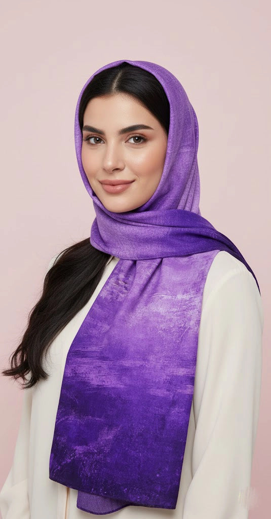 The Lily Veil Chiffon Scarf