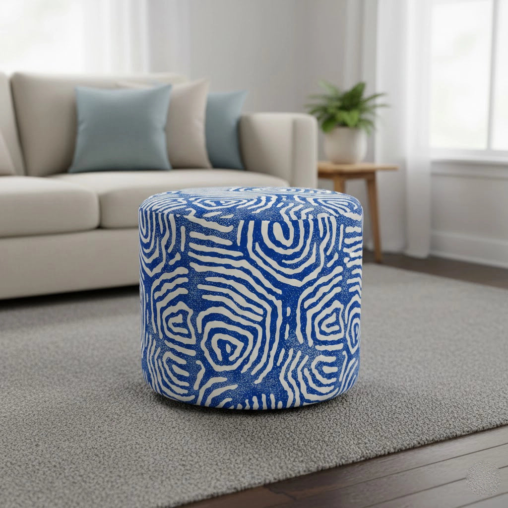 Pattern Pouf