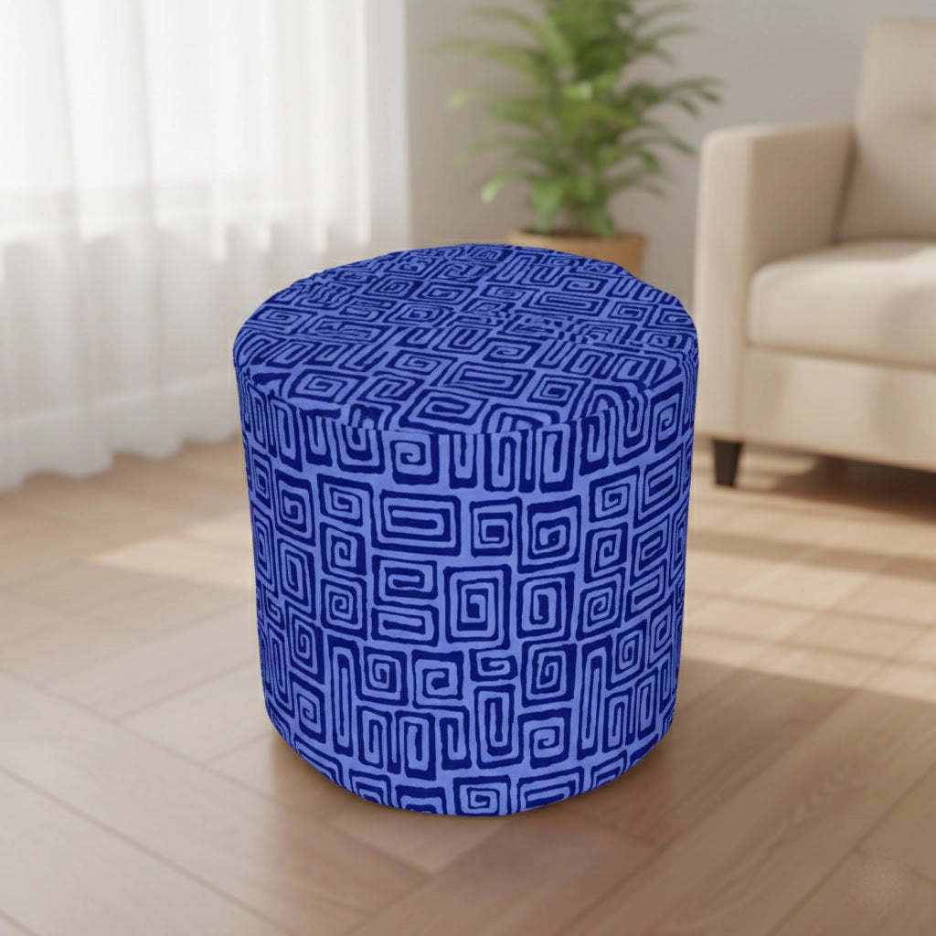 Pattern Pouf