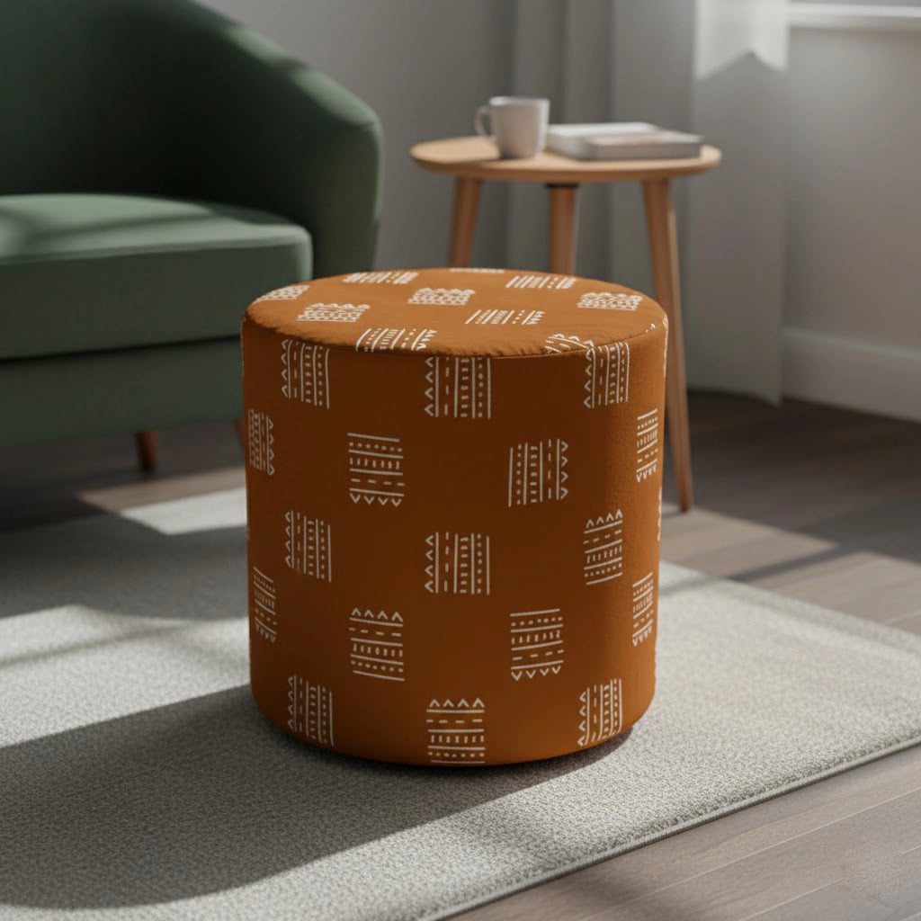 Pattern Pouf