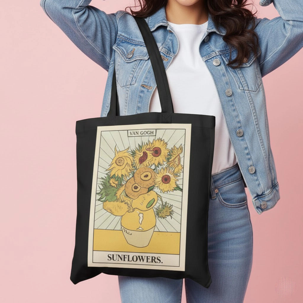 Sunflower tote bag