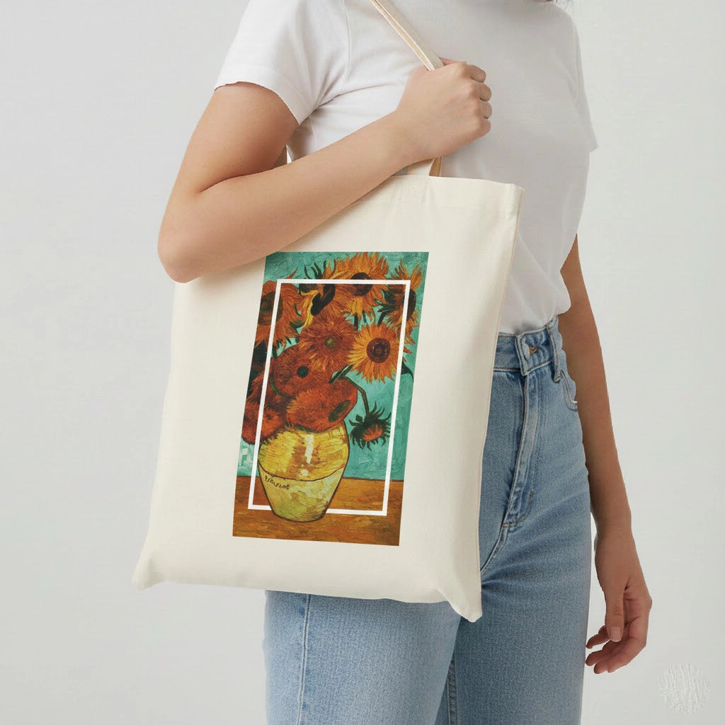 Vase Flower tote bag