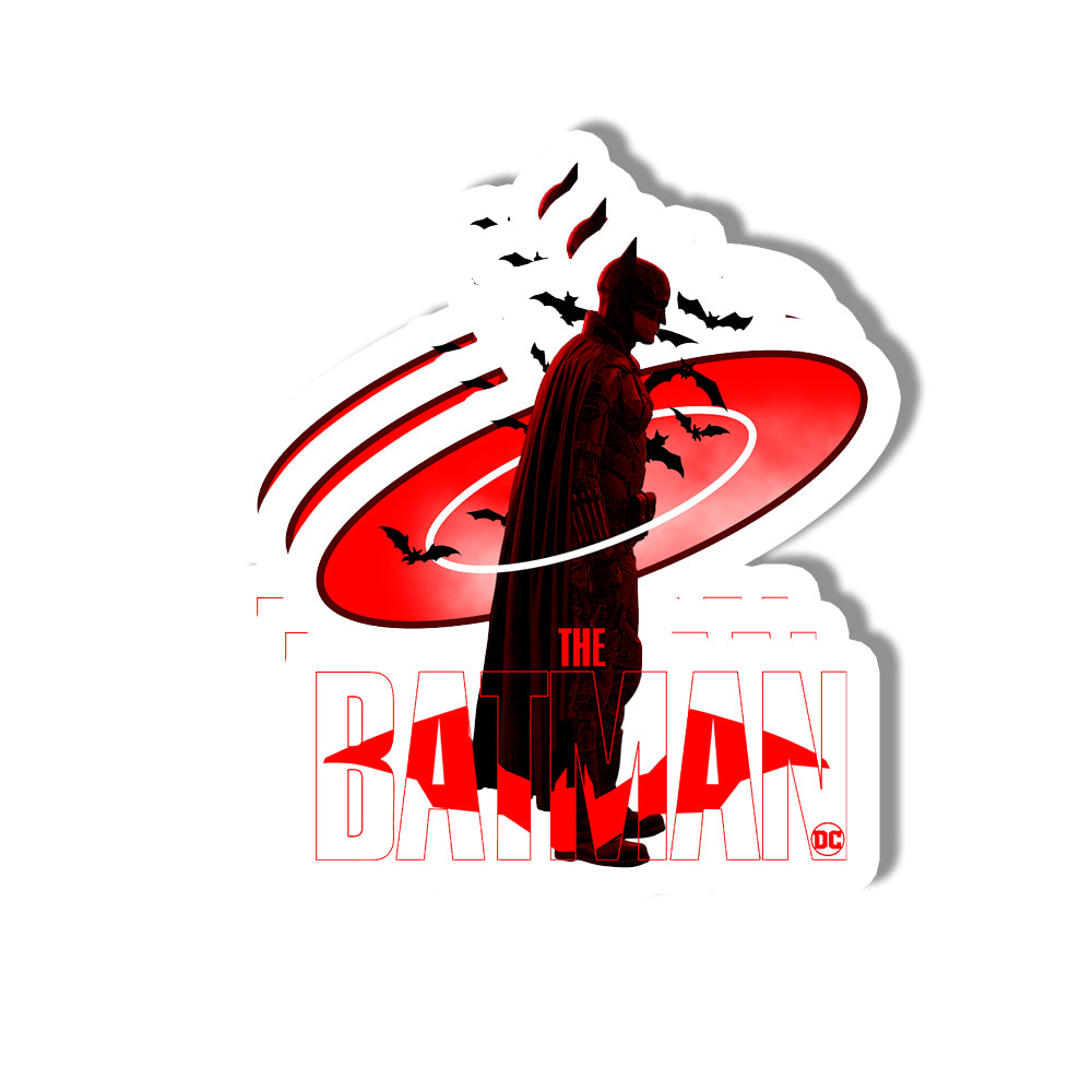 Batman Red Sticker