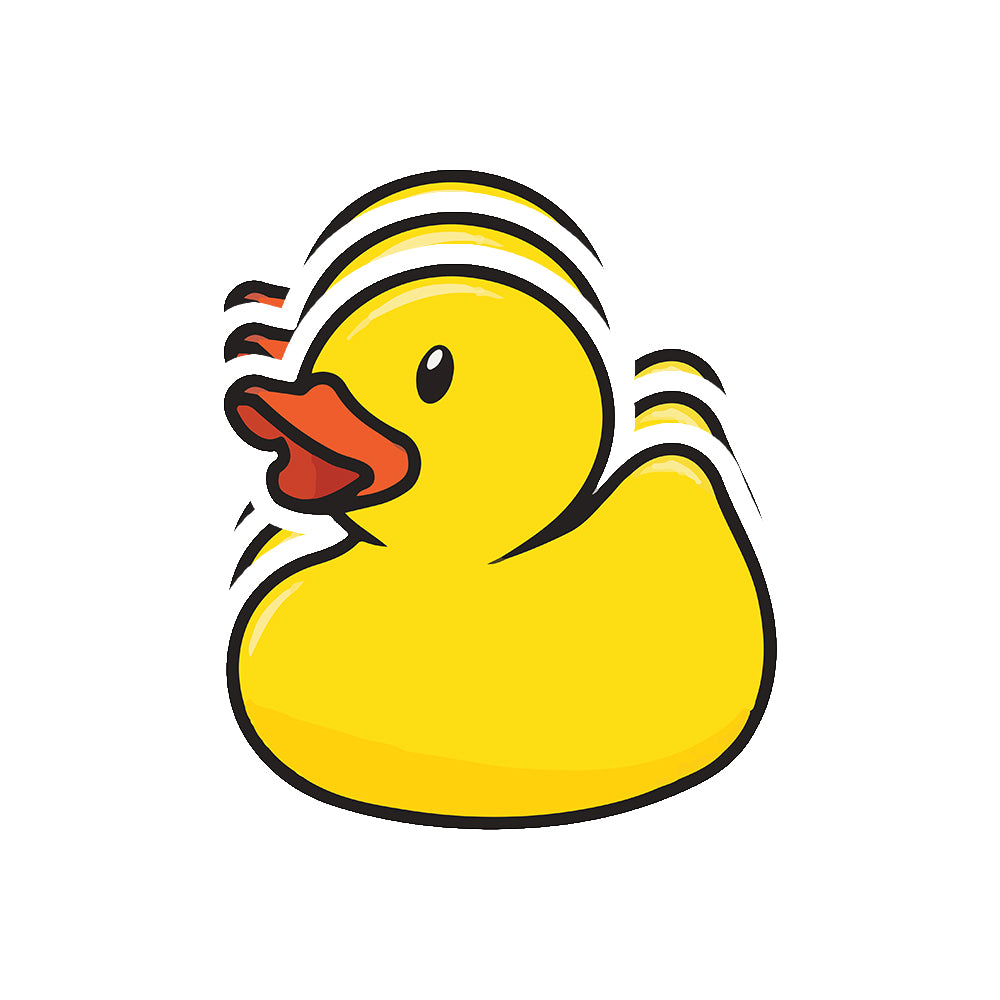 Duck Yellow Sticker