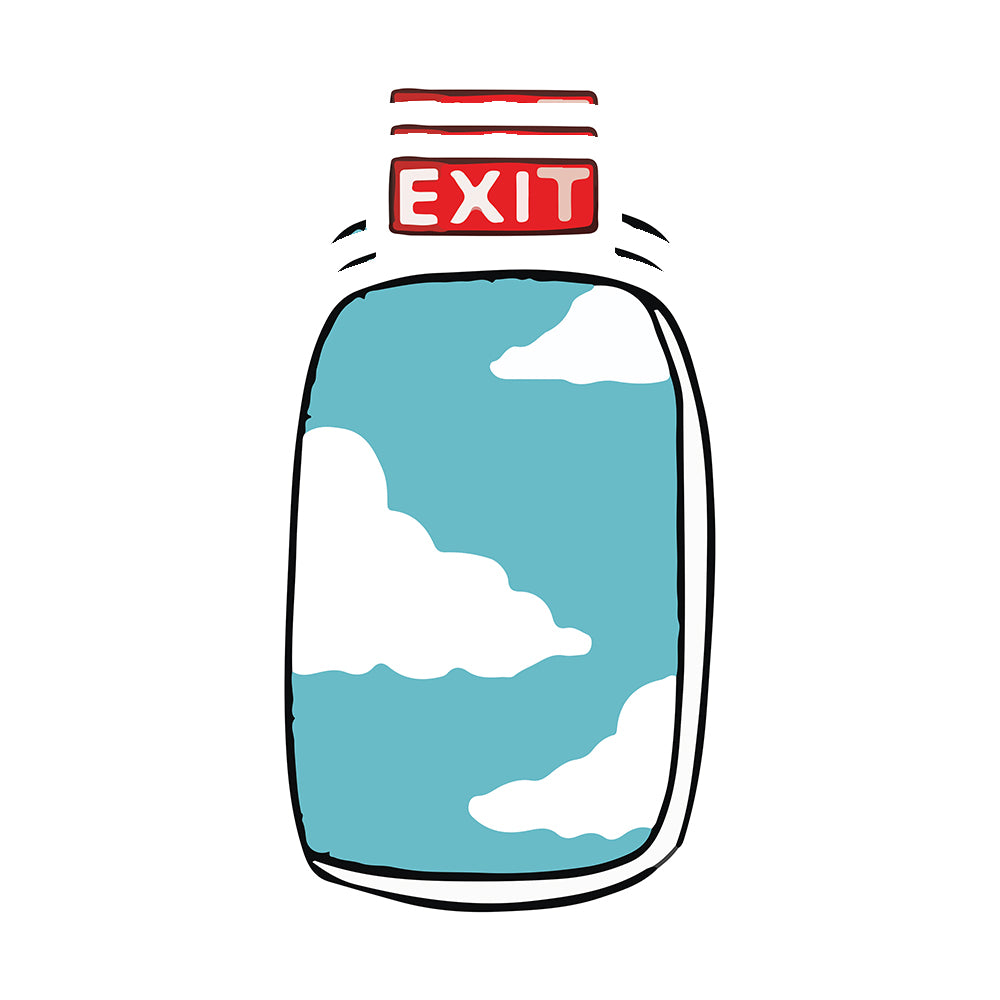 Exit Sticker