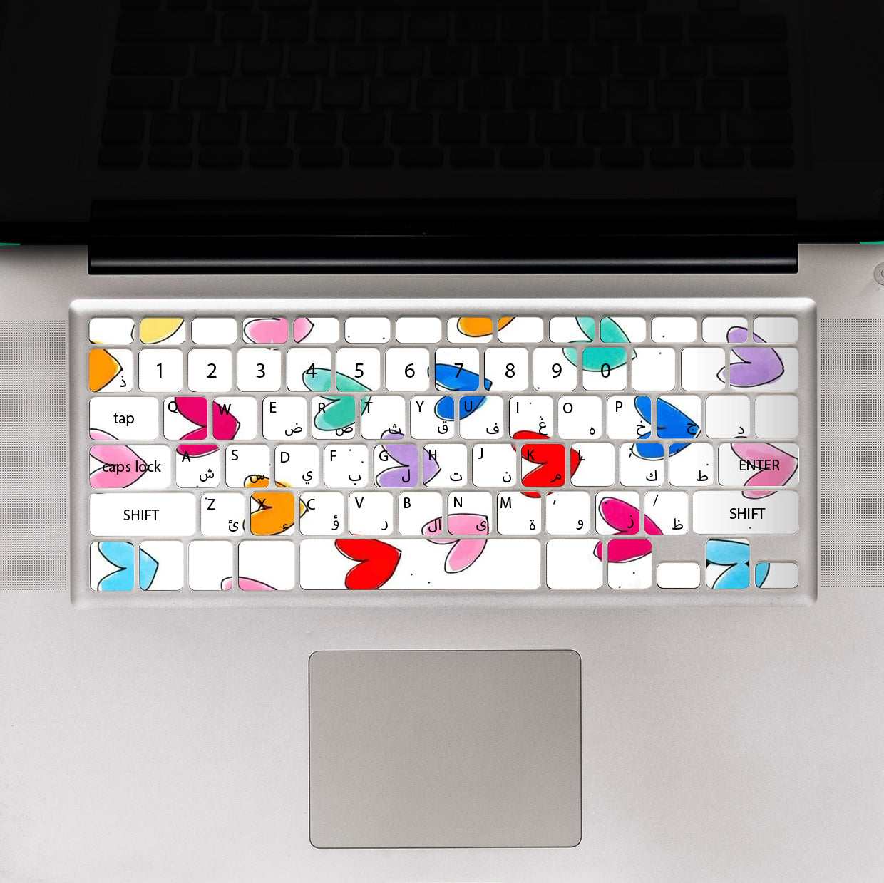 Heart Laptop Keyboard Sticker