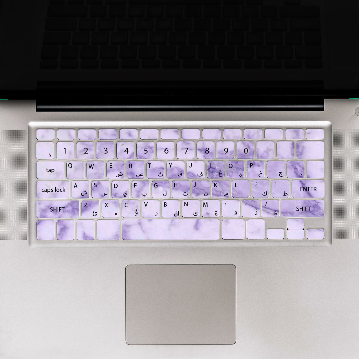Ceremic Purple Laptop Keyboard Sticker