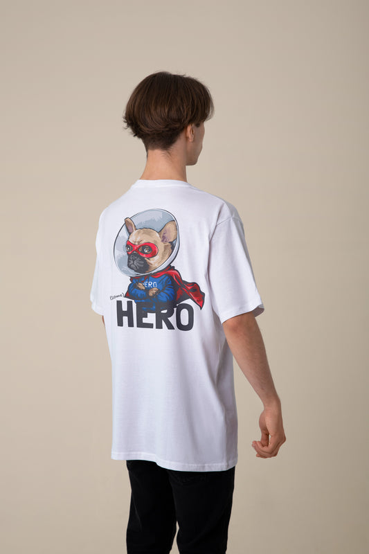 dog super hero Oversized T-shirt
