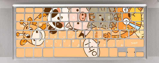 Animals Laptop Keyboard Sticker