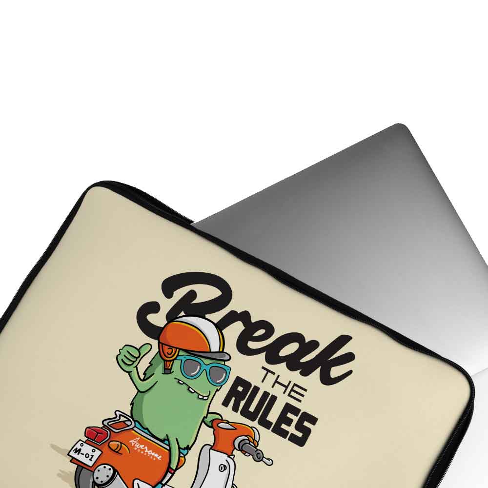 Break the rules Laptop Sleeve