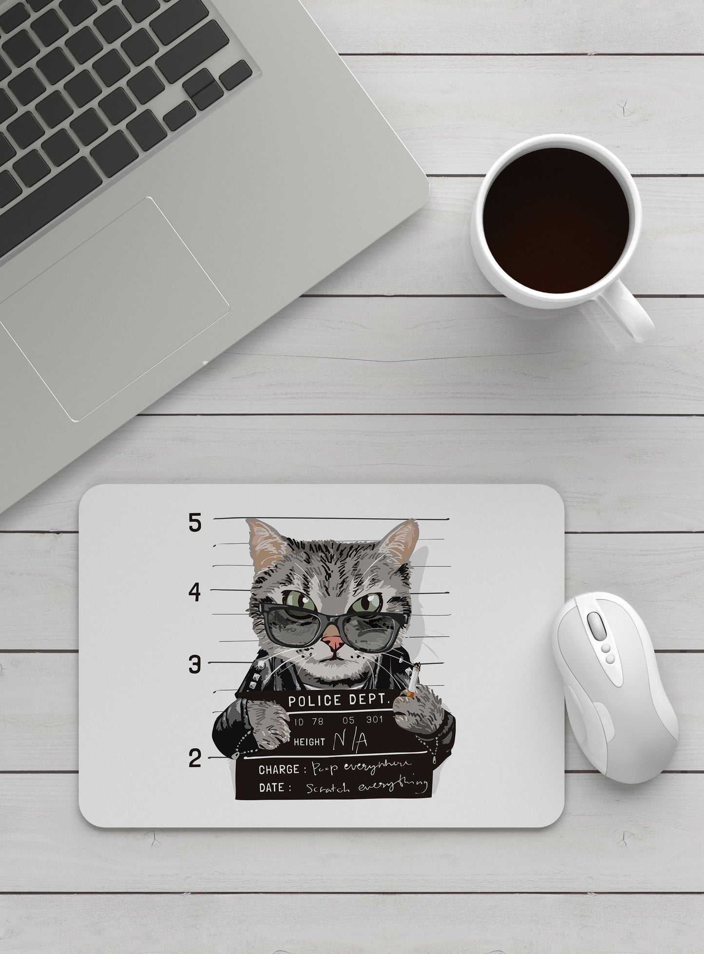 Cat Mouse Pad