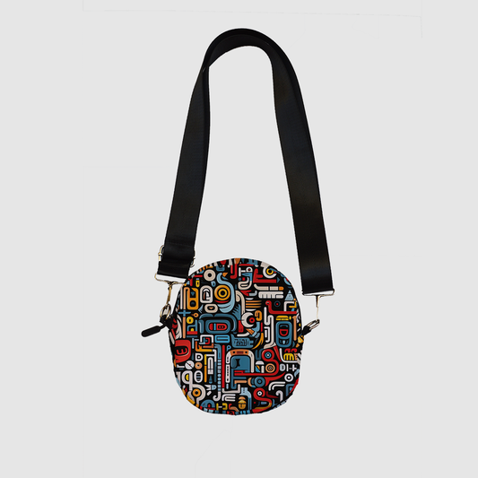 Colorful series abstract shapes Mini bag