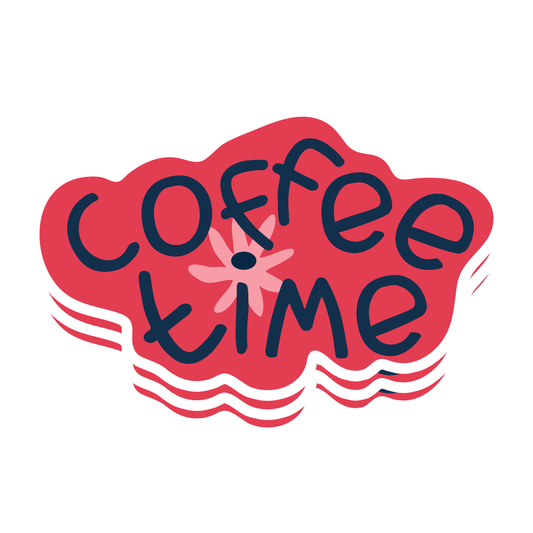EP-Coffe time Sticker