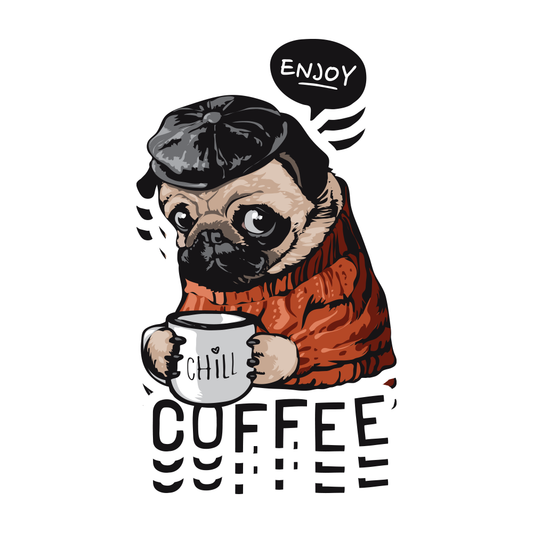 EP-Enjoy coffe Sticker