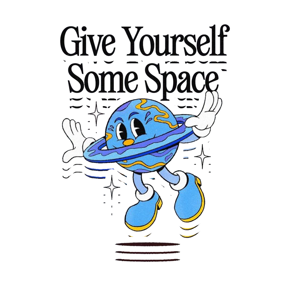 EP-Give yourself some space Sticker