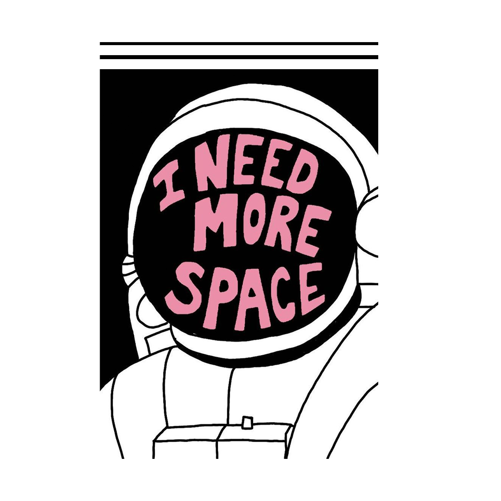 EP-I need more space Sticker