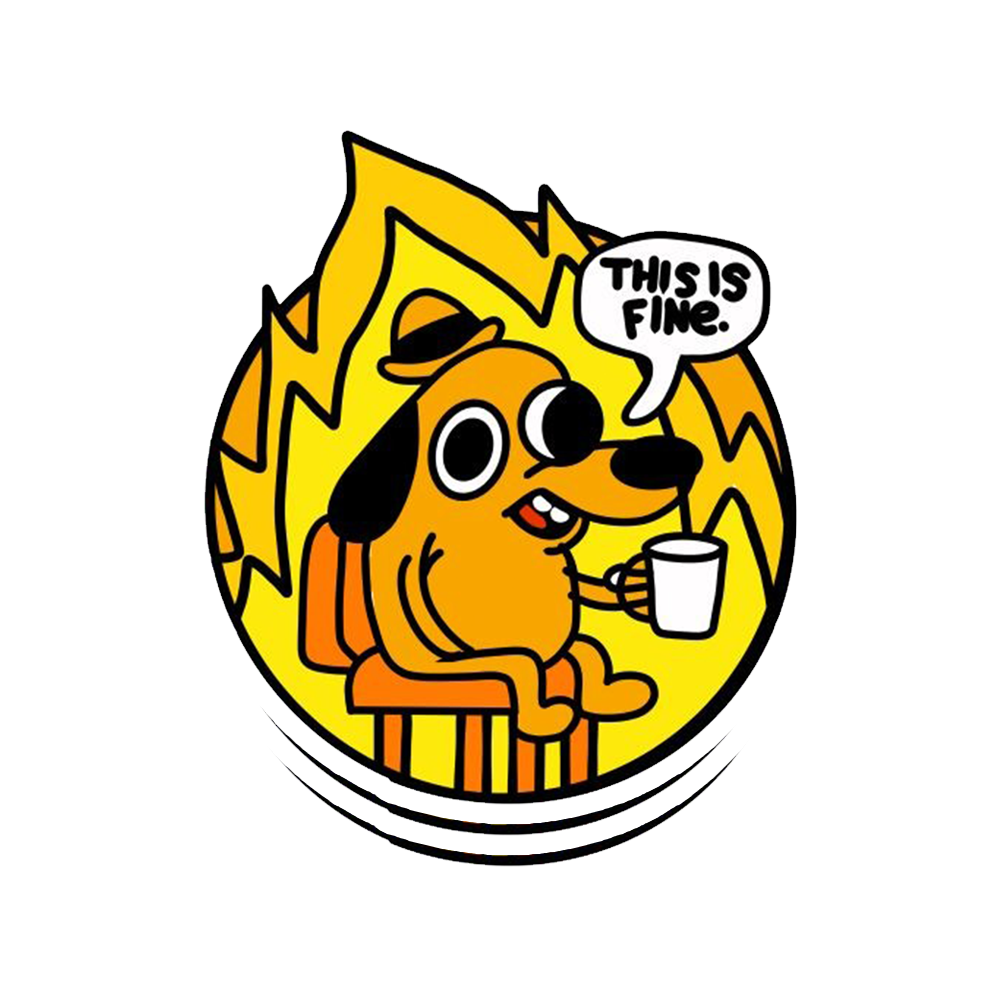 EP-It's fine Sticker