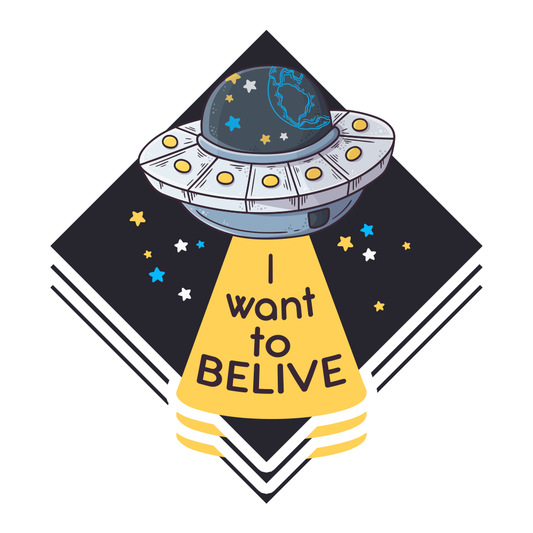 EP-I want to belive Sticker