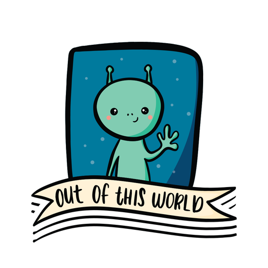 EP-Out of this world Sticker