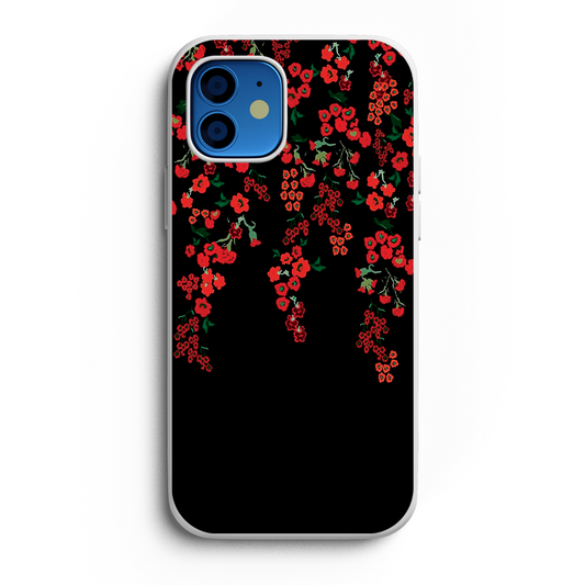 EP-Red flowers Phone Case