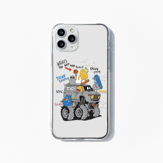 EP-Think positive Phone Case