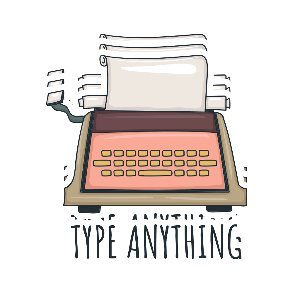 EP-Type anything Sticker