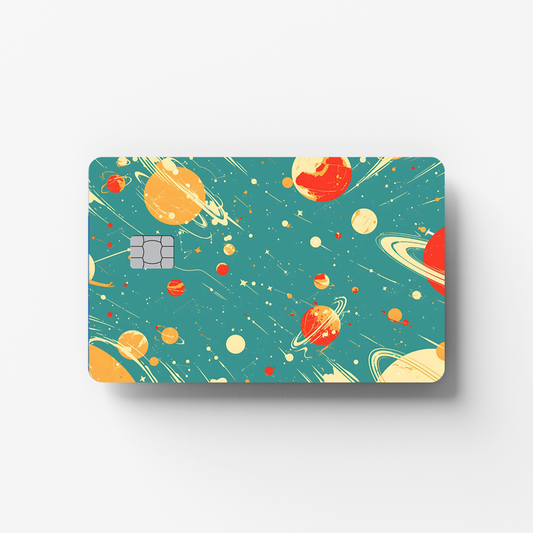 Earth Credit Card Sticker