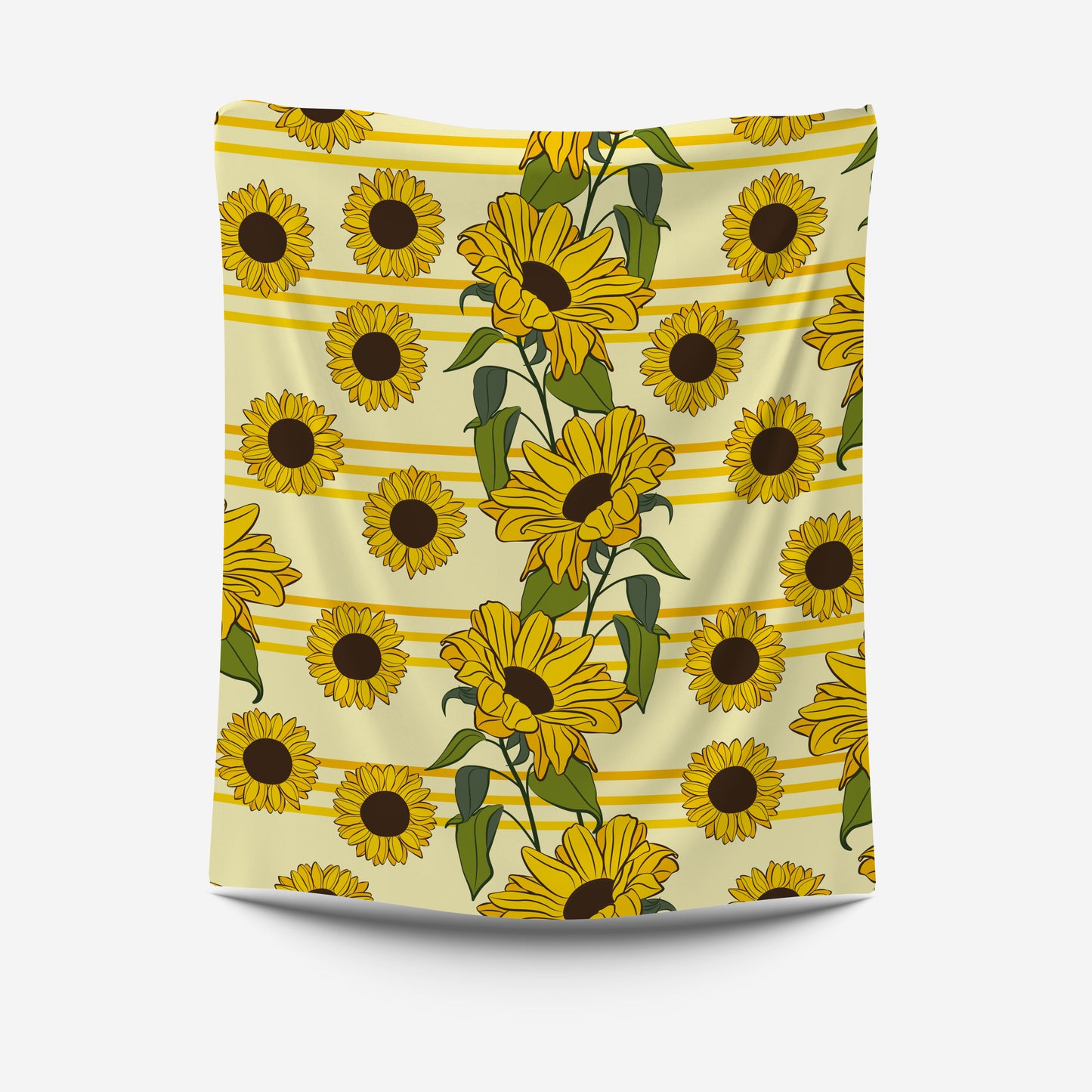 Flower Yellowb Tapestry