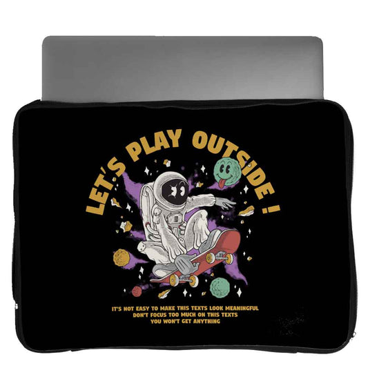 Lets play outeside Laptop Sleeve