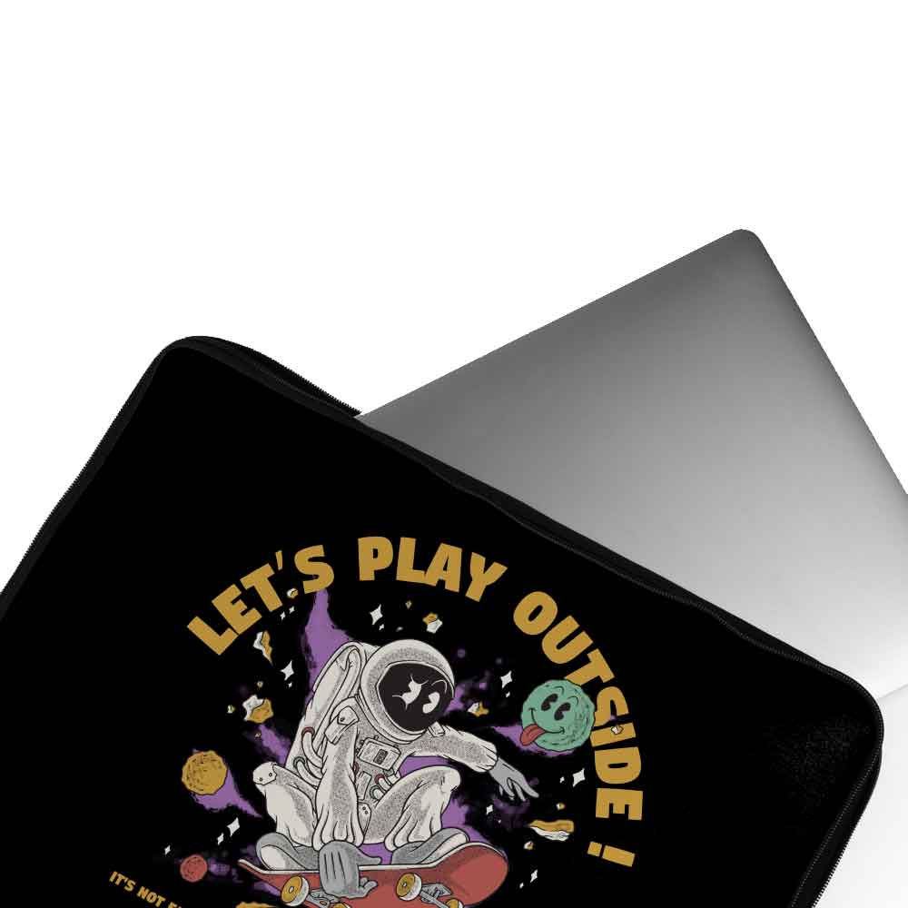 Lets play outeside Laptop Sleeve