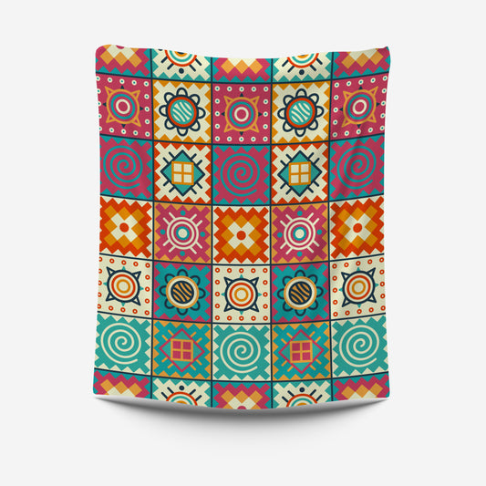 Pattern Coluers Tapestry