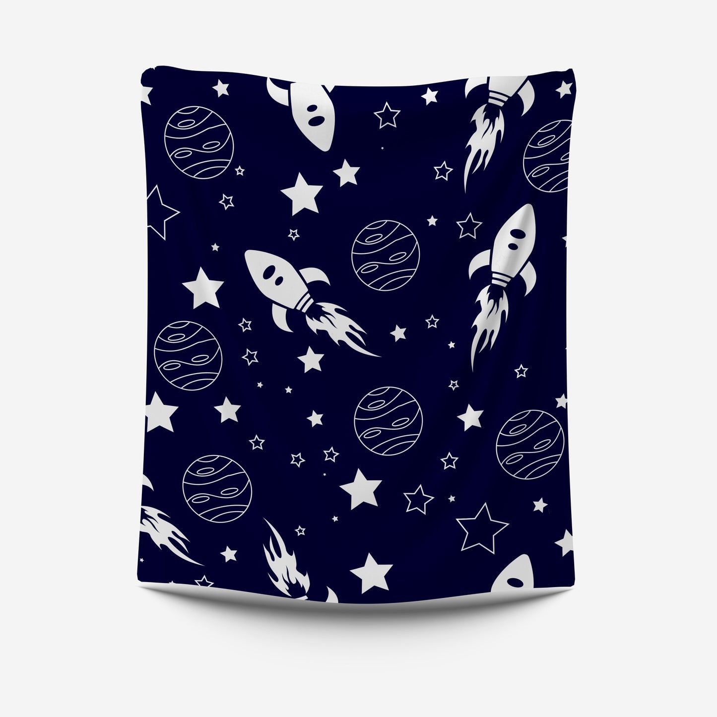 Space Blue Tapestry