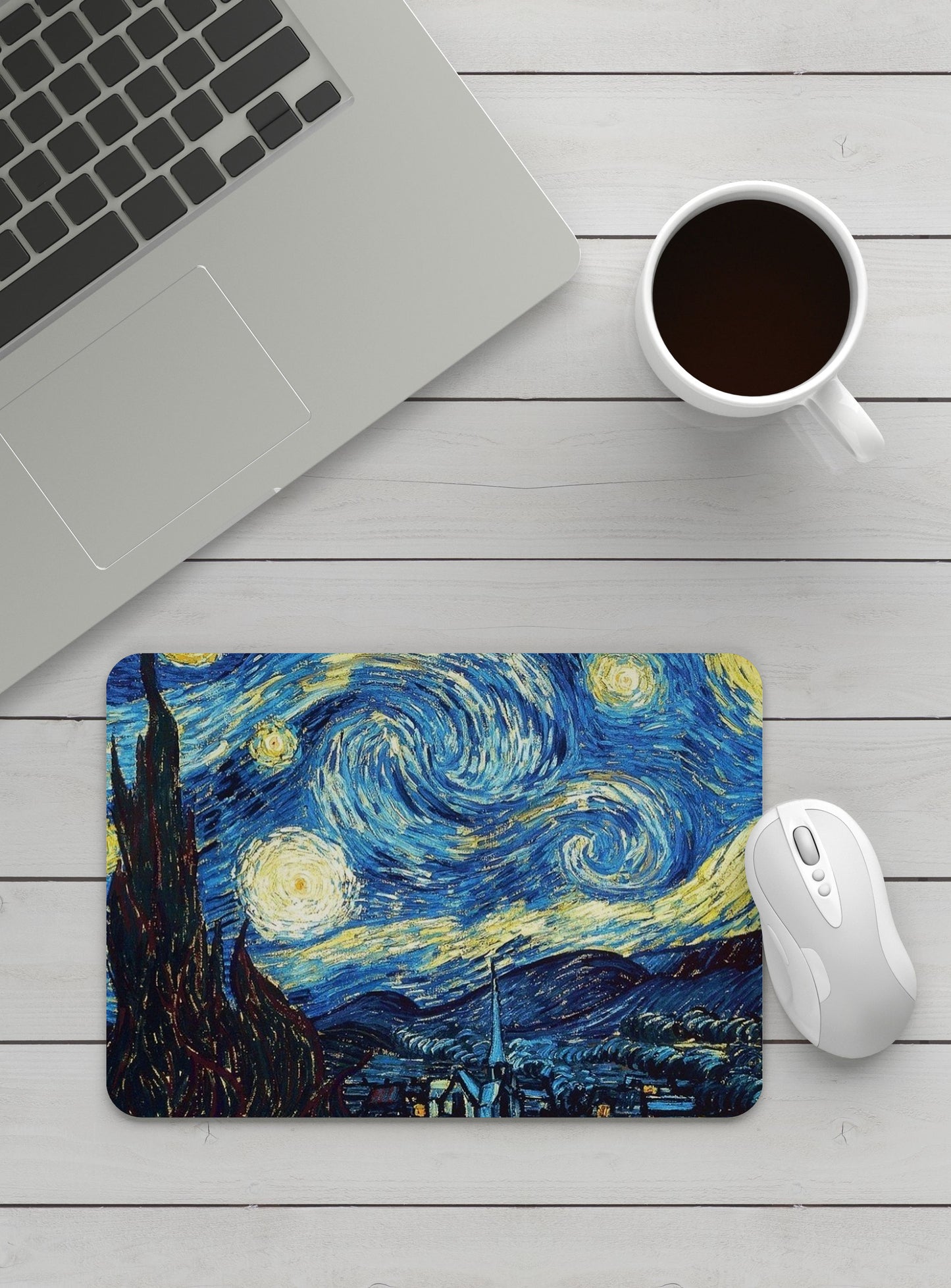 Starry Night Mouse Pad