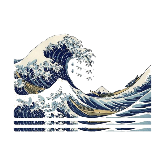 Waves Sticker