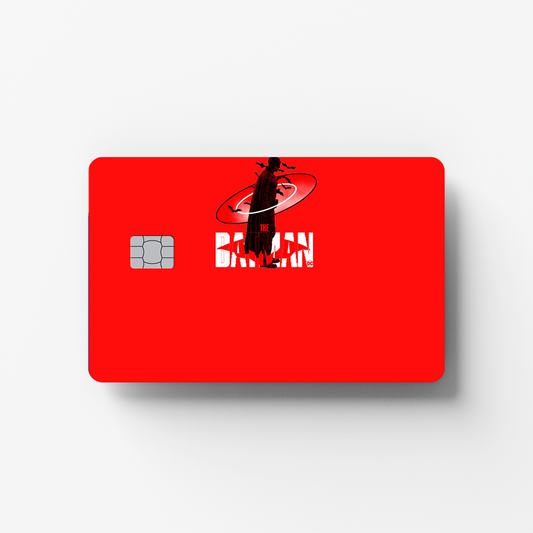 Batman-red Credit Card Sticker