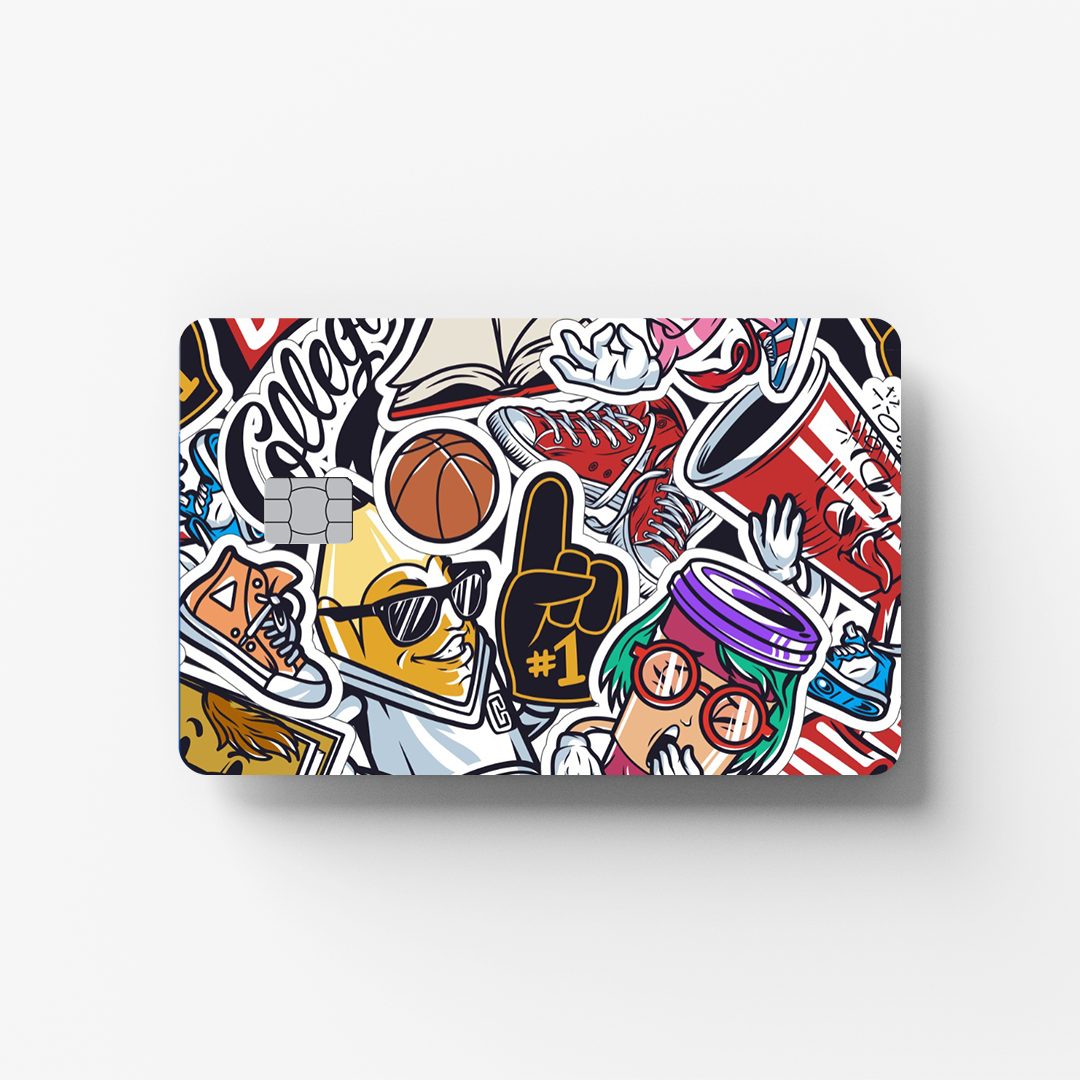 Cool Credit Card Sticker