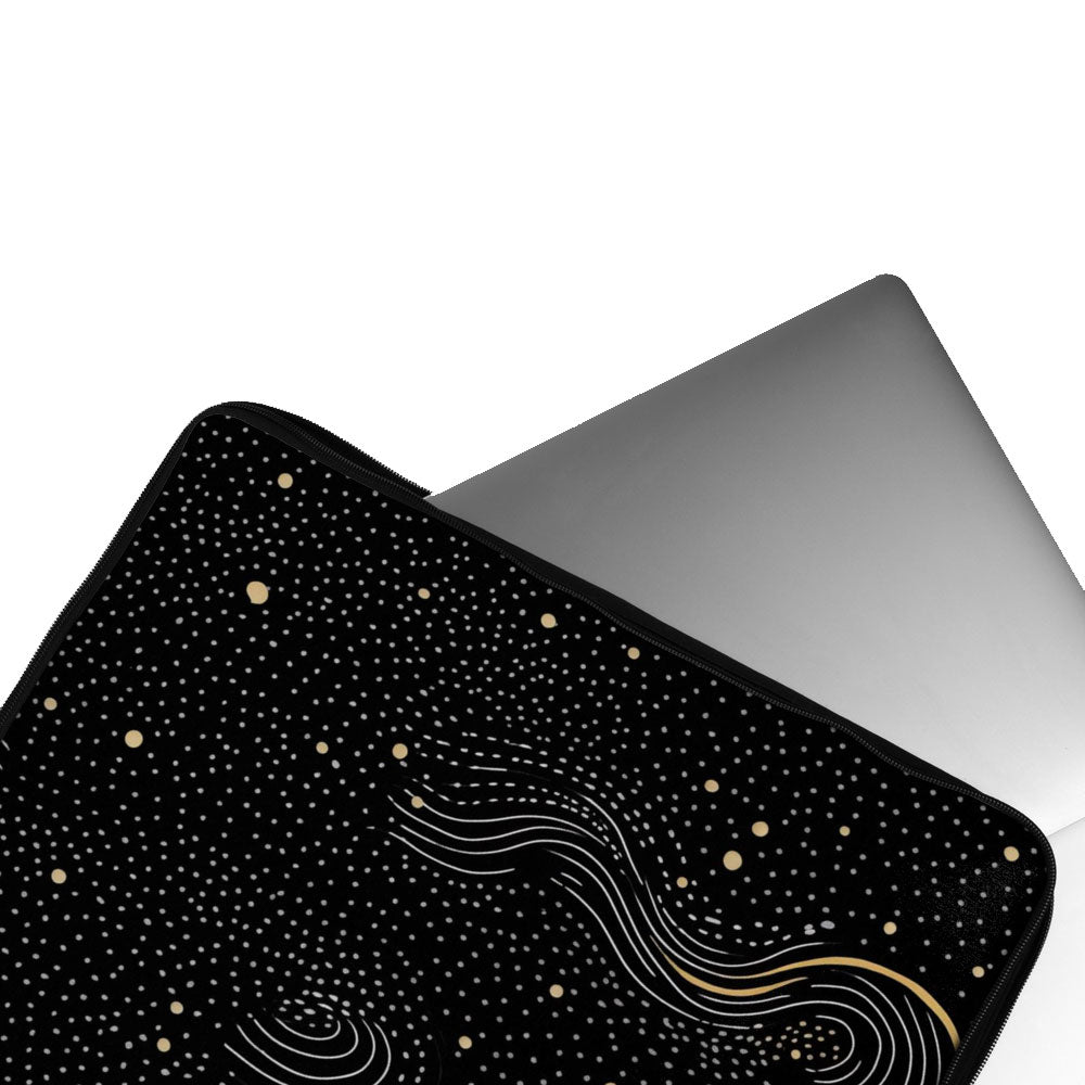 Galaxy-black Laptop sleeve