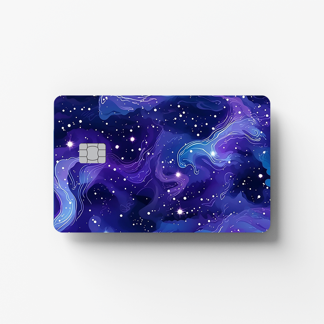 Galaxy Credit Card Sticker