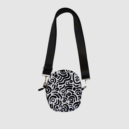 Pattern black white Mini bag