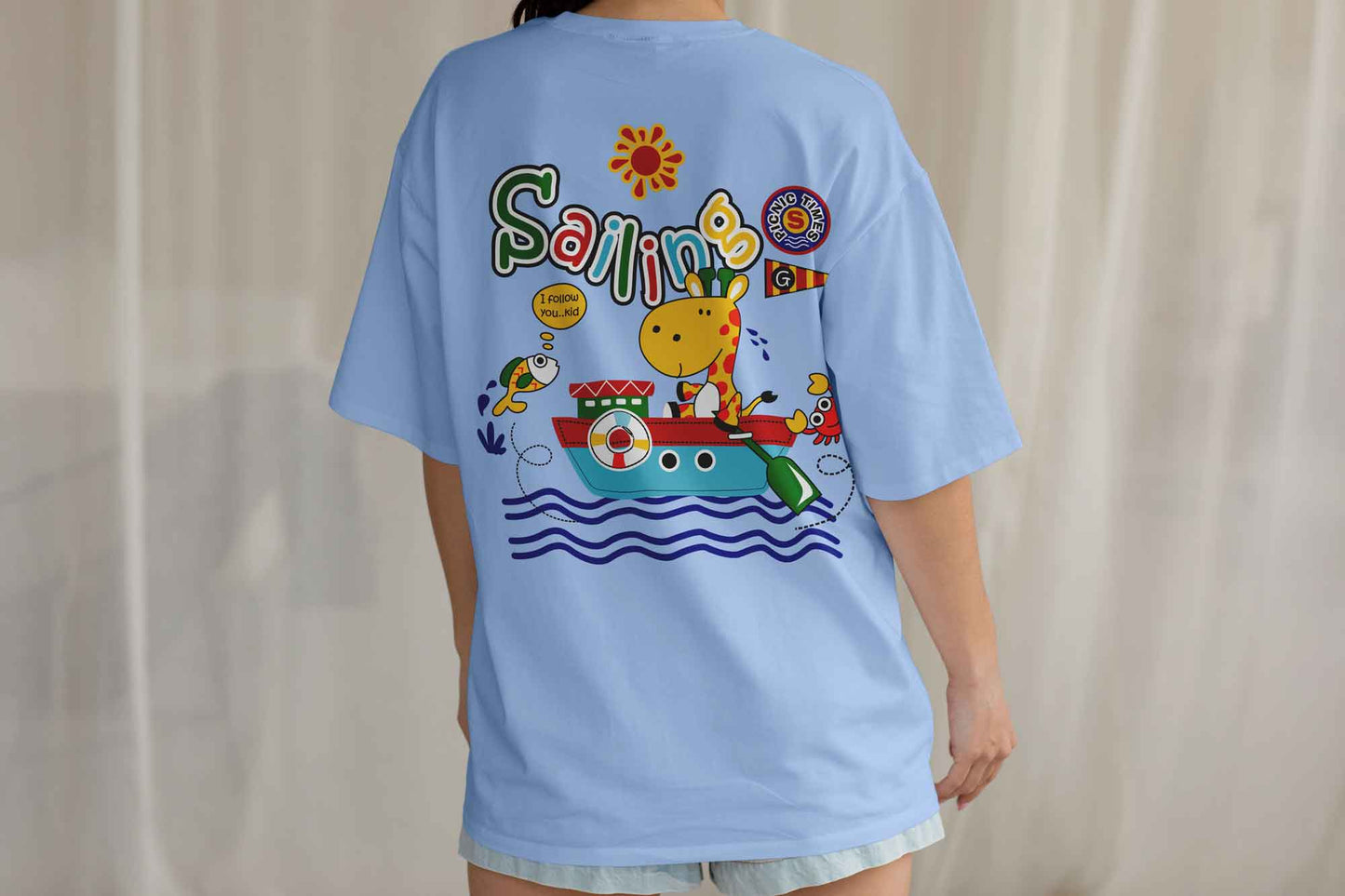 sailing Oversized T-shirt