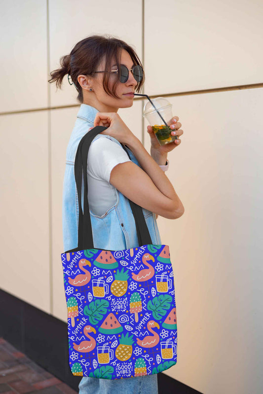 summer-vibes tote bag all over print