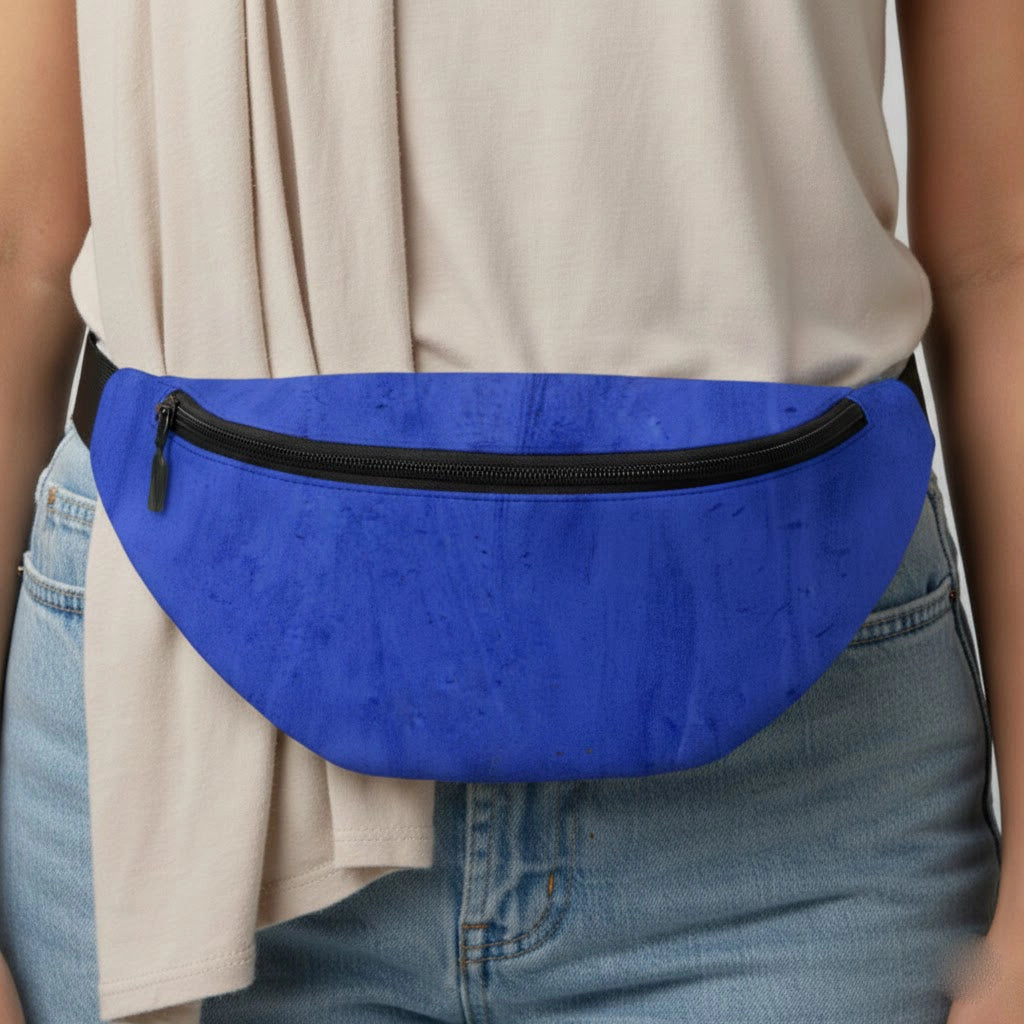 Pattern Blue Fanny Pack