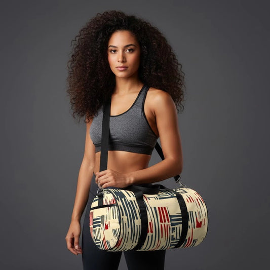 Pattern Duffle Bag