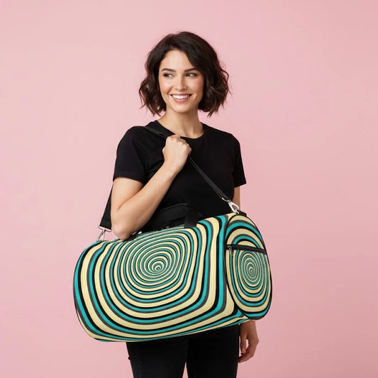 Pattern Duffle Bag