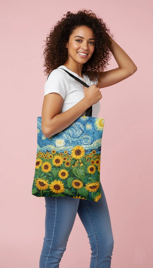 Art tote bag all over print