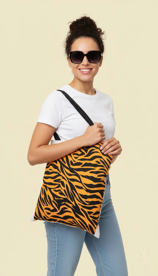 Tiger tote bag all over print